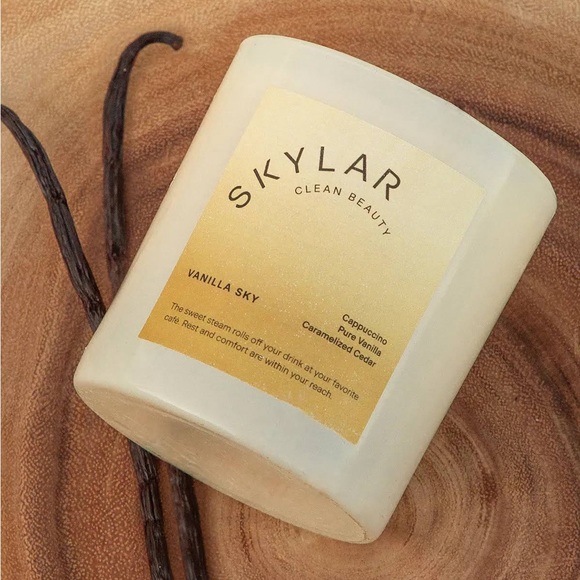 NEW Skylar Vanilla Sky Candle 8oz NIB brand new in box unused clean beauty NWT - Picture 7 of 7